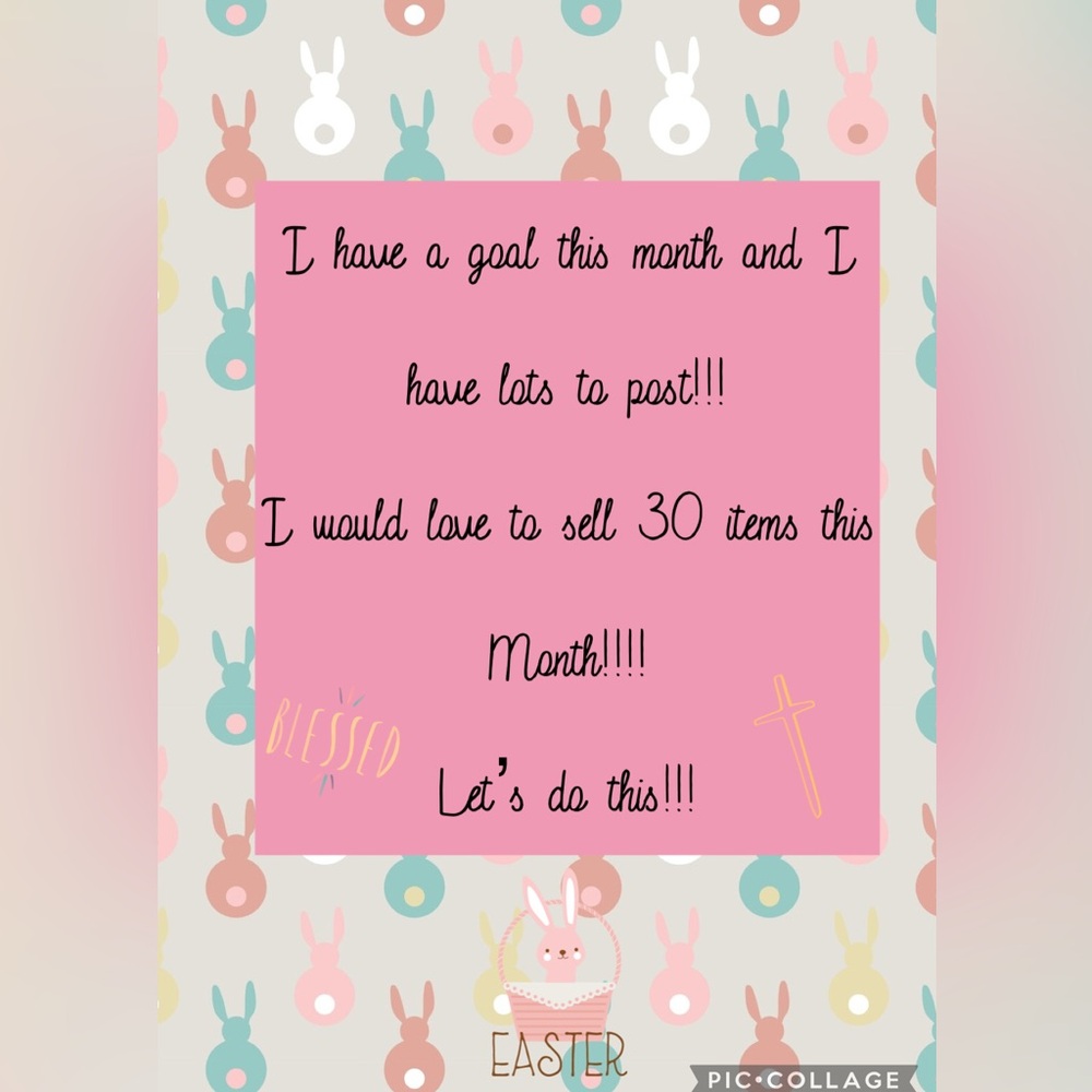 Monthly goal!!!!